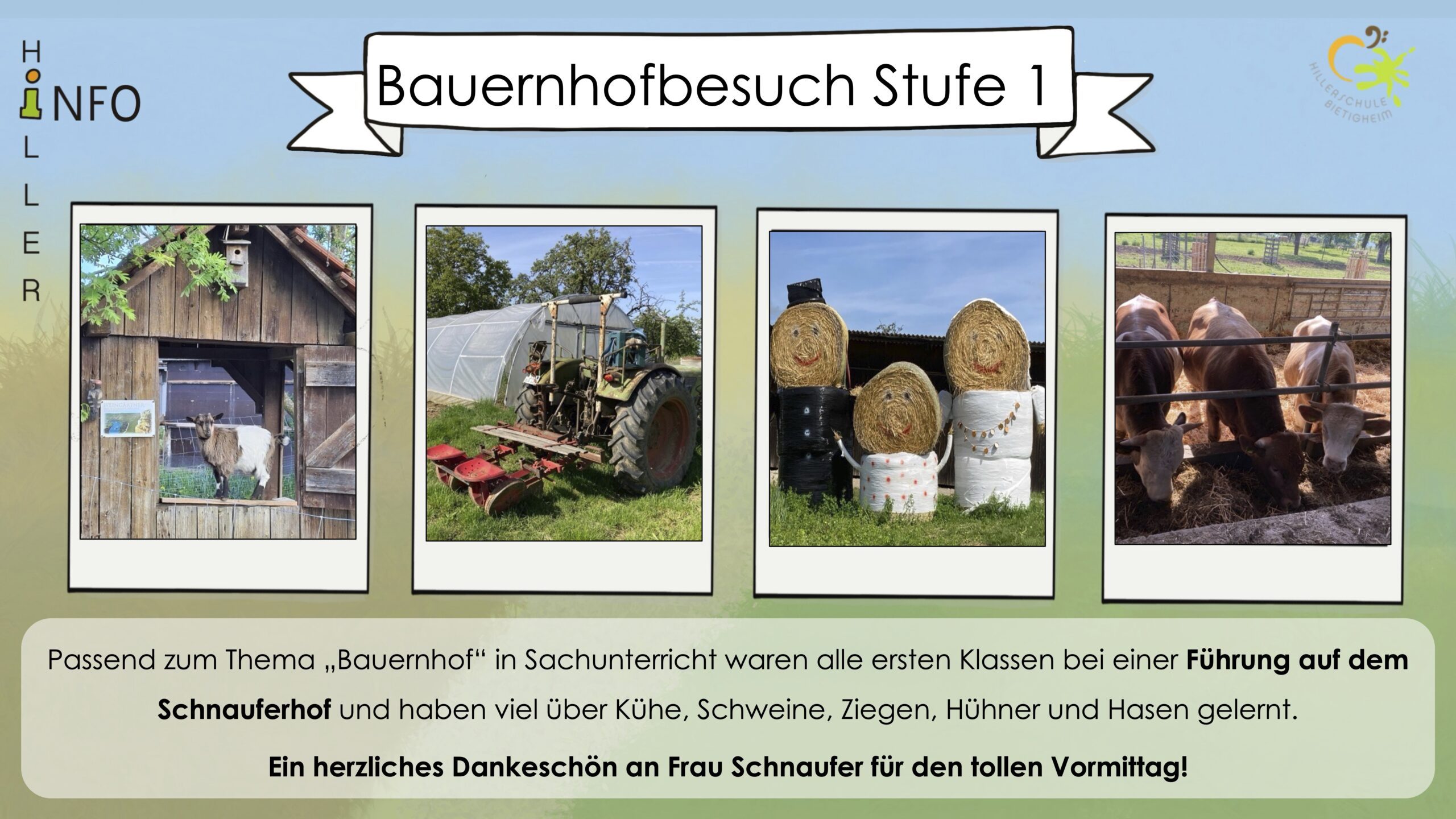 Bauernhofbesuch