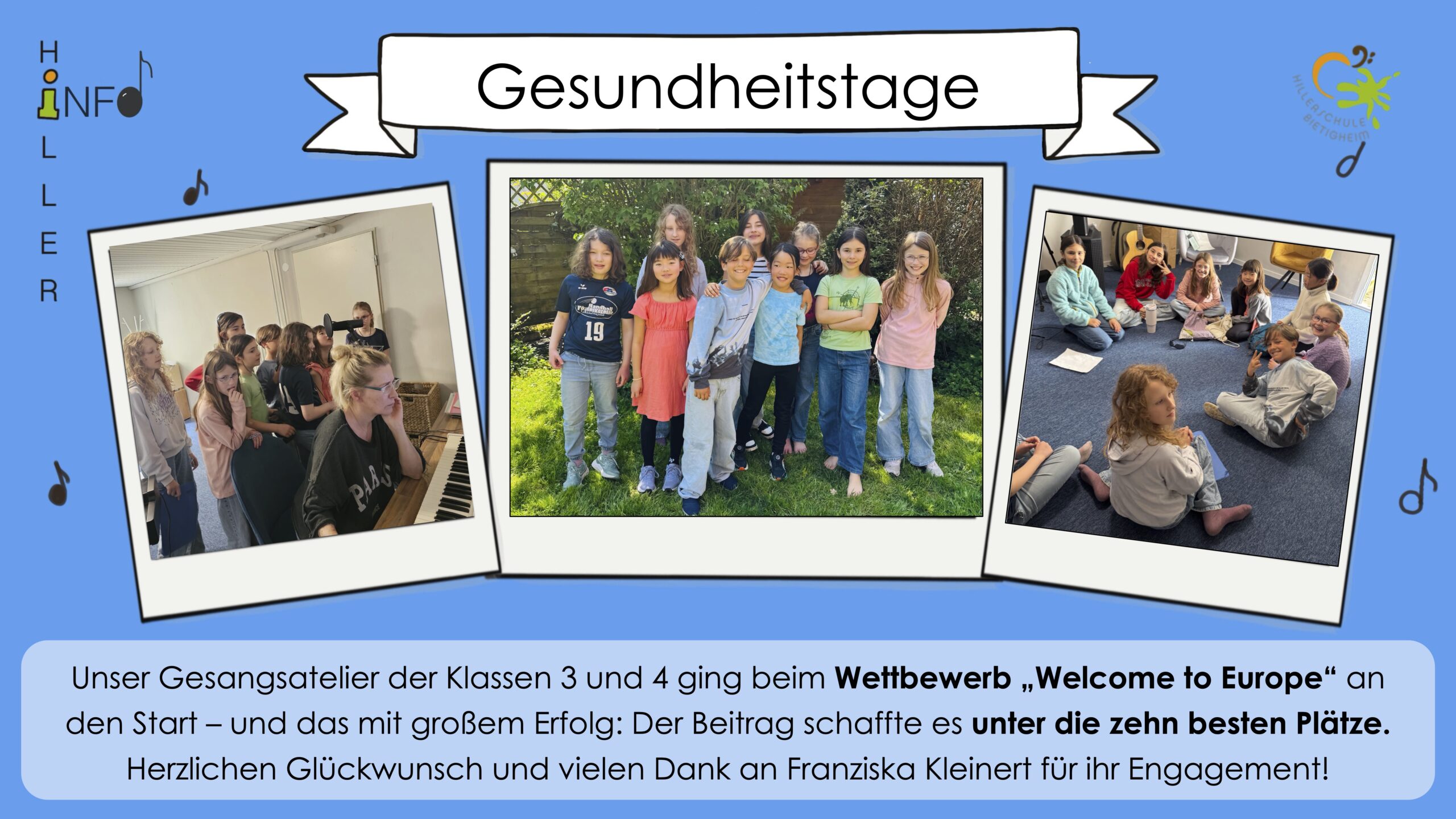 Gesangsatelier-Wettbewerb
