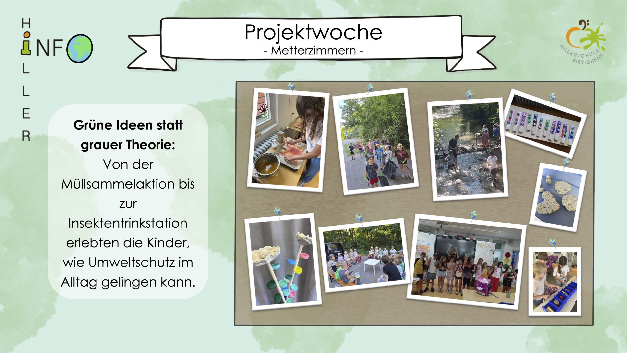 Newsletter-Projektwoche Metterzimmern