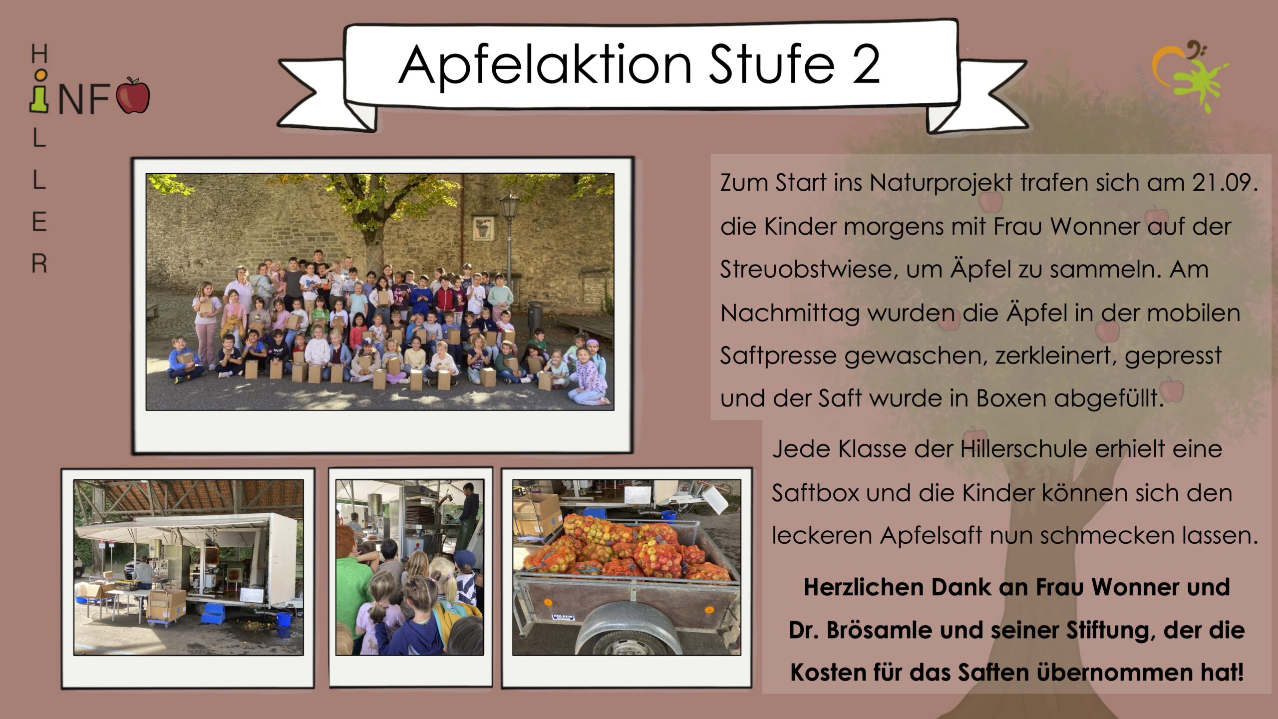 Newsletter - Apfelaktion