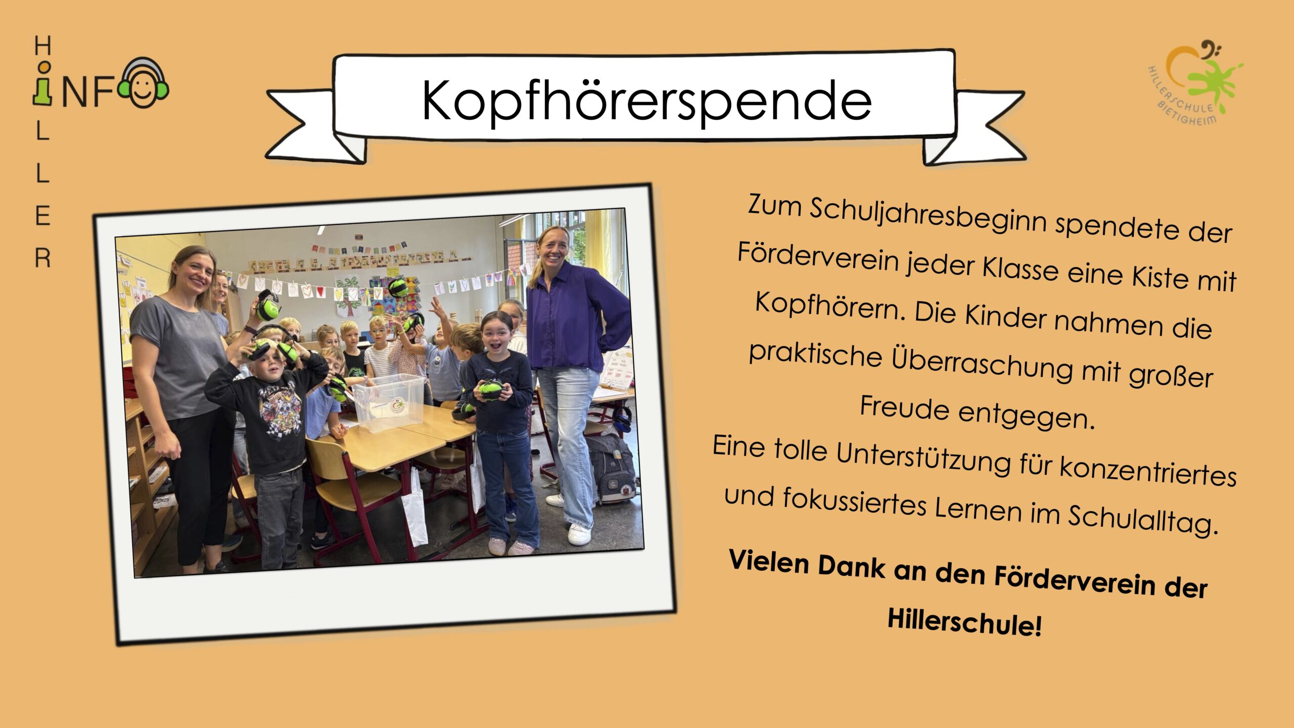 Newsletter Kopfhörerspende
